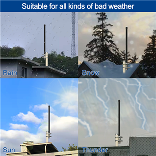FRP antenna 868MHz/3.5DBI